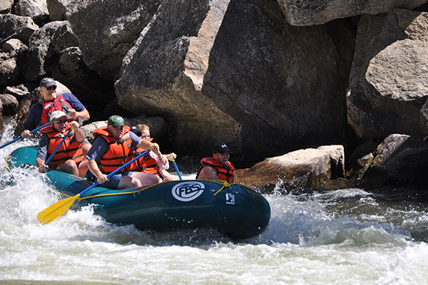 white water rafting